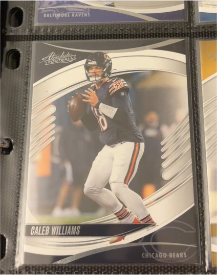 2025 Panini Absolute Football #60 Caleb Williams — front
