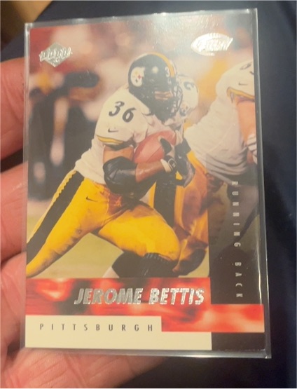 1999 Collector's Edge Fury Preview #JB Jerome Bettis — front