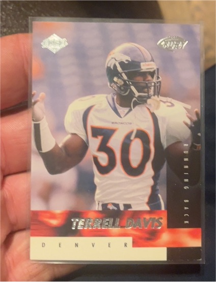 1999 Collector's Edge Fury Preview #TD Terrell Davis — front
