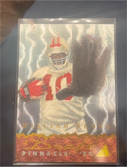 1994 Pinnacle Draft Pinnacle Dufex #DP8 William Floyd — front