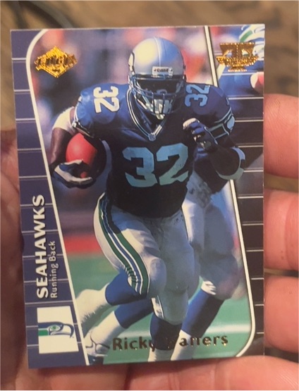 1999 Collector's Edge Triumph #T20 Ricky Watters — front
