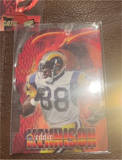 1996 Playoff Illusions #31 Eddie Kennison — front