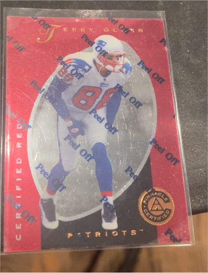 1997 Pinnacle Certified #19 Terry Glenn — front