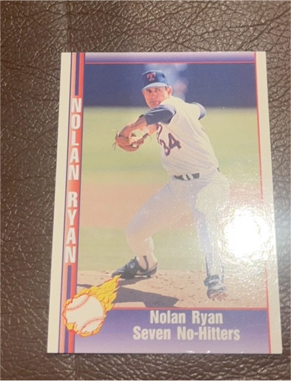 1991 Pacific Nolan Ryan Seven No-Hitters #211 — front