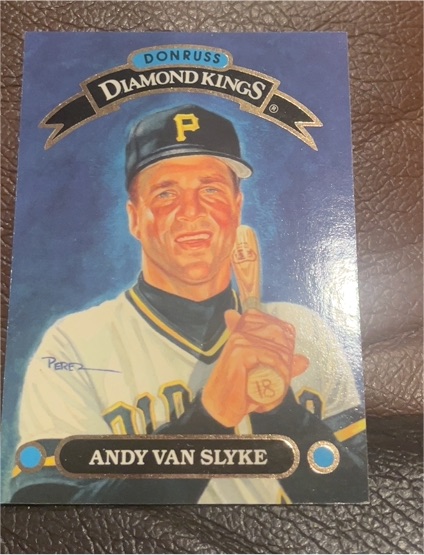 1993 Donruss Diamond Kings #DK-9 Andy Van Slyke — front