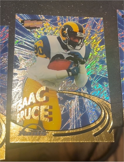 1999 Pacific Revolution #140 Isaac Bruce — front