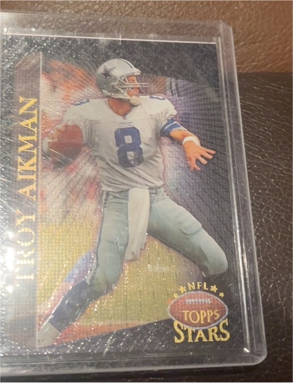 1997 Topps Stars #90 Troy Aikman — front