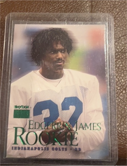 1999 SkyBox Premium #222 Edgerrin James Rookie — front