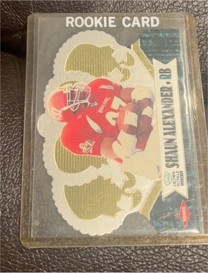 2000 Pacific Crown Royale #109 Shaun Alexander Rookie Card — front