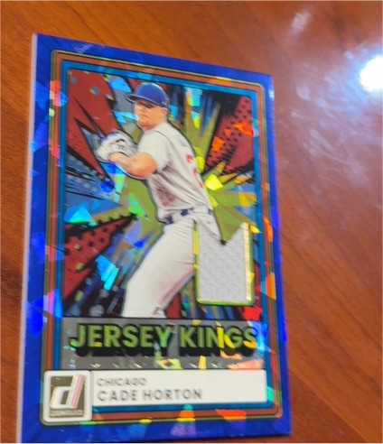 2026 Panini Donruss Jersey Kings #JK-CH Cade Horton — front