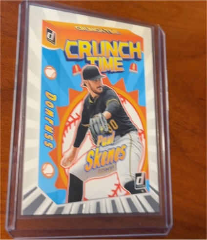 2026 Donruss Crunch Time #11 Paul Skenes — front