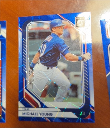 2026 Donruss Optic #72 Michael Young — front