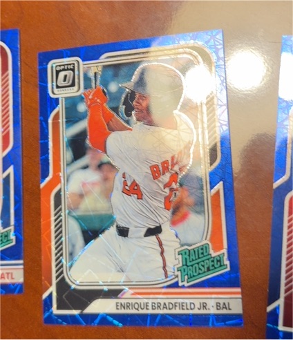 2026 Donruss Optic #147 Enrique Bradfield Jr. — front