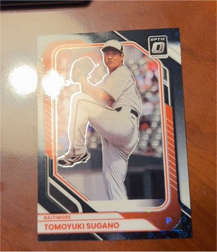 2026 Donruss Optic #56 Tomoyuki Sugano — front