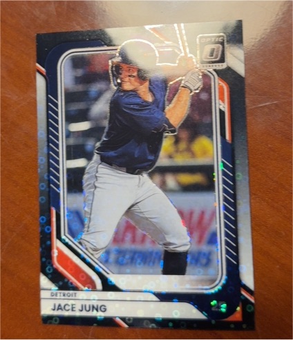 2026 Panini Donruss Optic #40 Jace Jung — front