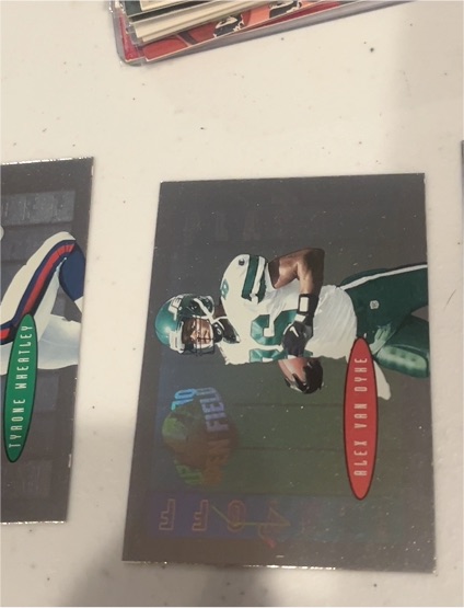 1996 Playoff Contenders Open Field #80 Alex Van Dyke — front