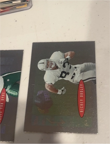 1996 Playoff Contenders Open Field #74 Rickey Dudley RC — front
