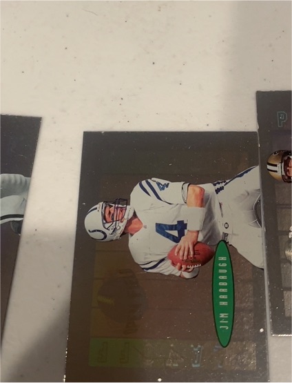 1996 Upper Deck Silver Collection #211 Jim Harbaugh — front