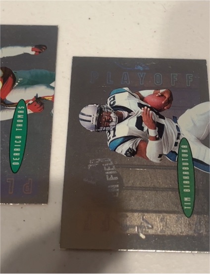 1996 Playoff Football Tim Biakabutuka — front