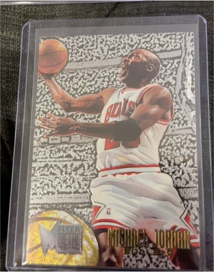 1995-96 Fleer Metal #13 Michael Jordan — front