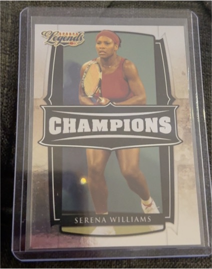 2008 Donruss Americana Sports Legends Champions #C-17 Serena Williams — front
