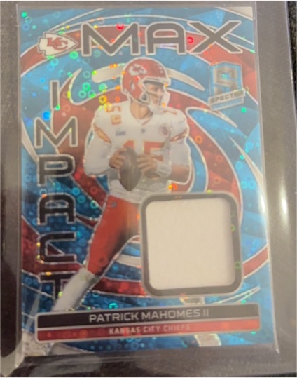 2024 Panini Spectra Max Impact #MI-PMS Patrick Mahomes II — front