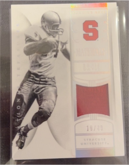 2023 Panini National Treasures Collegiate Materials #19/49 Barkley — front