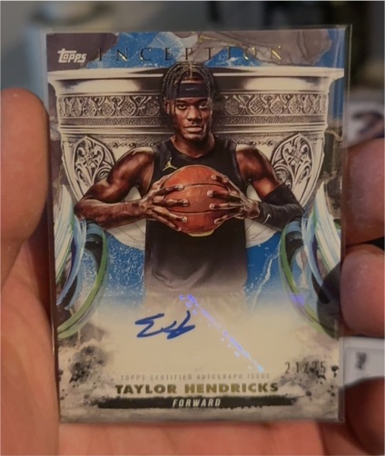 2025 Topps Inception #21 Taylor Hendricks — front