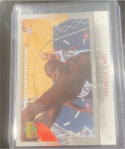 2007-08 Upper Deck First Edition #BG-SO Shaquille O'Neal Behind the Glass — front