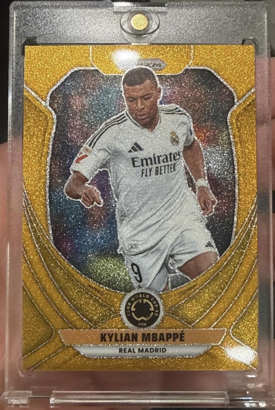 2025 Panini Prizm FIFA Club World Cup #164 Kylian Mbappé — front