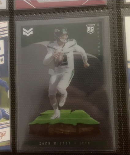 2021 Panini Chronicles Magnitude #MAG-2 Zach Wilson Rookie — front