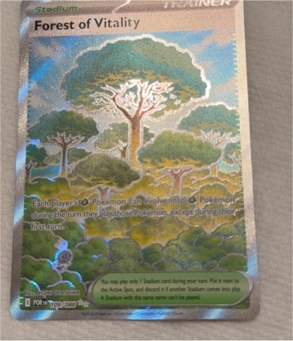 2023 Pokémon TCG Forest of Vitality #109 Trainer Stadium — front