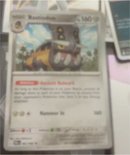 Bastiodon 062/084 Sword & Shield Promo Holo English 2020 160 HP Nishimura — front