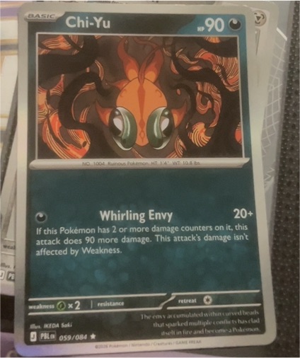2024 The Pokémon Company #059 Chi-Yu — front