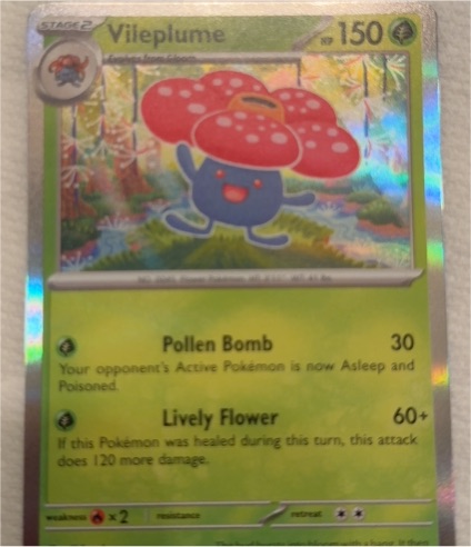 2025 Pokémon TCG ME02: Phantasmal Flames #003 Vileplume — front