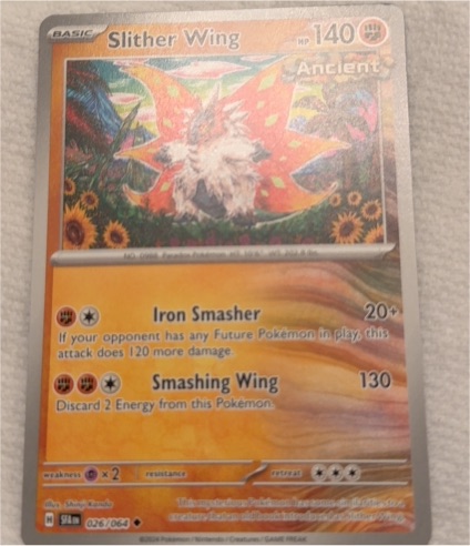 2023 Pokémon Shrouded Fable #026 Slither Wing — front