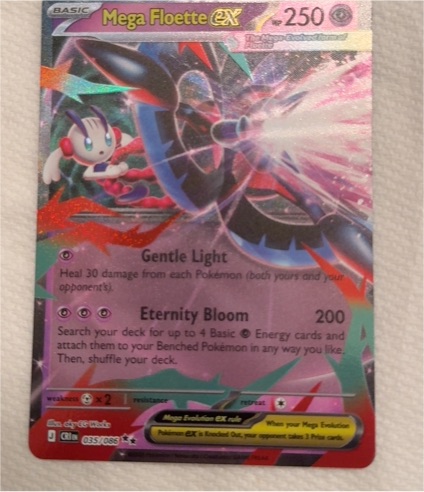 Mega Floette EX 035/086 Chaos Rising — front