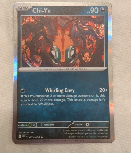 2024 Paldea Evolved #059 Chi-Yu — front