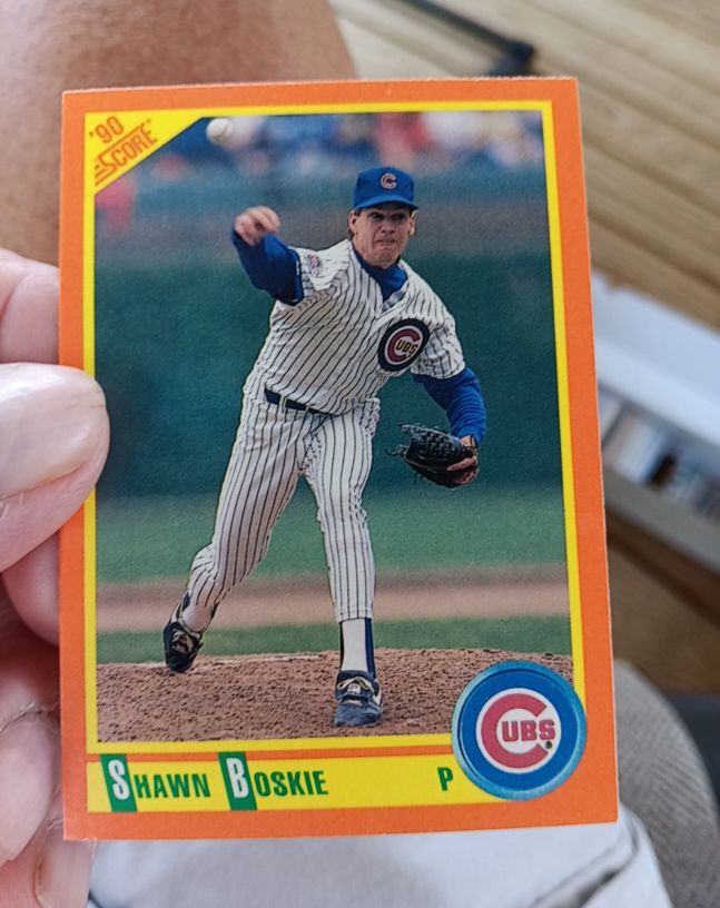 1990 Score Rookie & Traded #94T Shawn Boskie — front