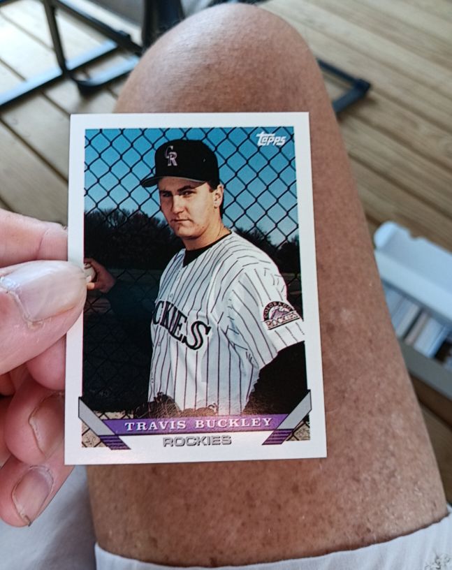 1993 Topps #732 Travis Buckley Colorado Rockies — front