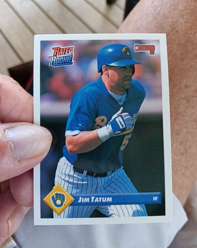 1993 Donruss #341 Jim Tatum — front
