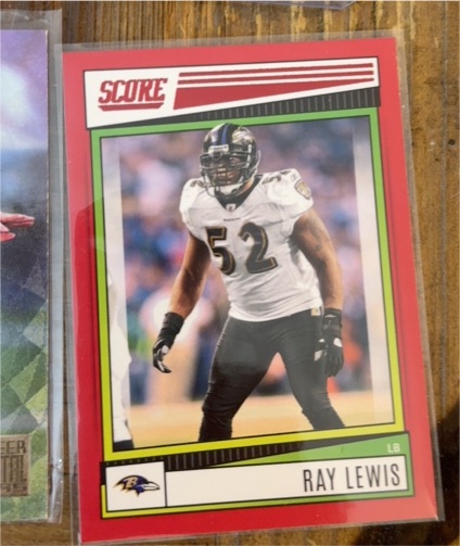 2024 Score #290 Ray Lewis — front