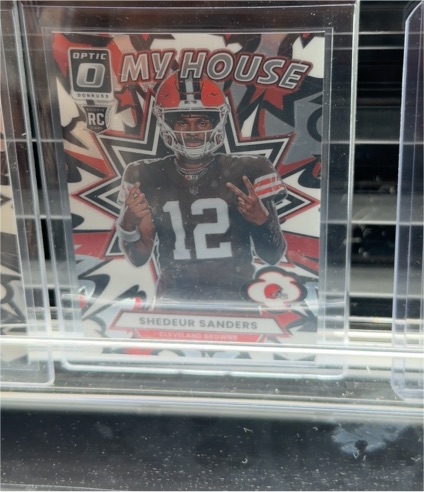 2025 Panini Donruss Optic #5 Shedeur Sanders My House — front