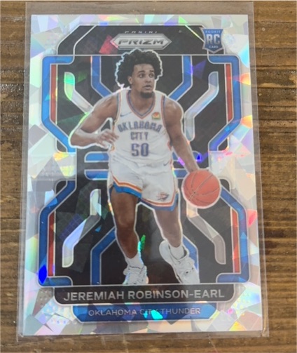 2021-22 Panini Prizm #319 Jeremiah Robinson-Earl — front