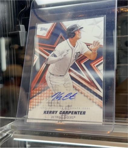 2026 Topps Series 1 Baseball Stars #BSA-KCA Kerry Carpenter — front