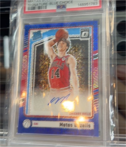 2024 Panini Donruss Optic #306 Matas Buzelis — front