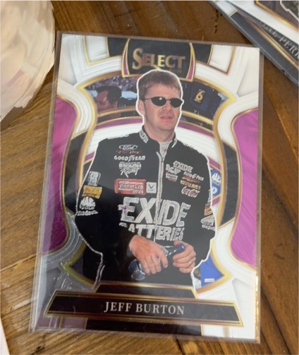 2026 Panini Select #94 Jeff Burton — front
