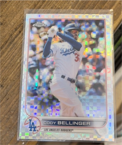 2022 Topps Chrome #106 Cody Bellinger — front