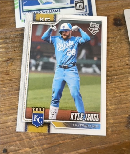 2026 Topps Series 2 #689 Kyle Isbel — front