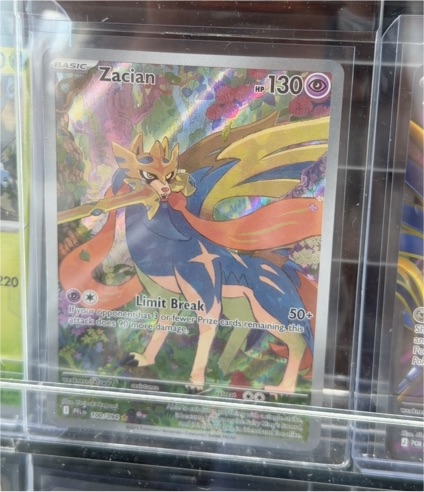 2025 Pokémon Phantasmal Flames #100 Zacian — front